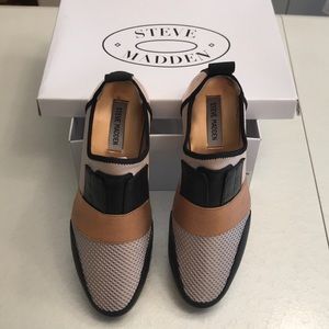 Steve Madden Antics Rose Gold Sneakers